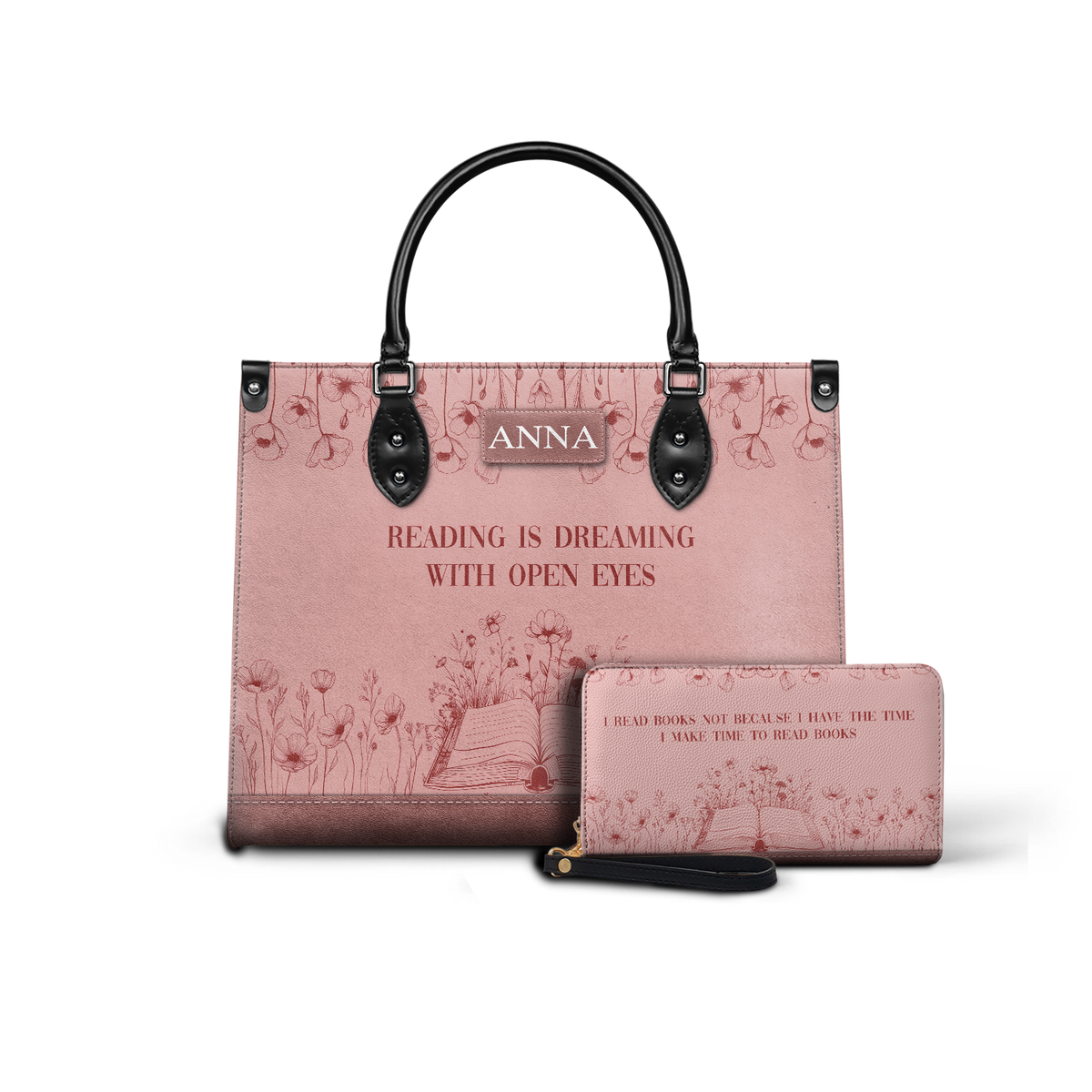 Black Interior -  Custom Quote Minimalist HTRZ29076183TW Leather Bag