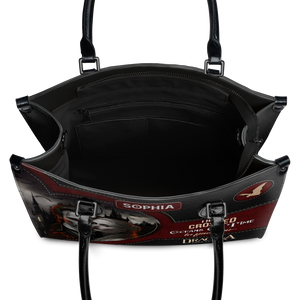 Black Interior -  Dracula Bram Stoker I Have Crossed Oceans Of Time To Find You TTLZ1802006A Leather Bag
