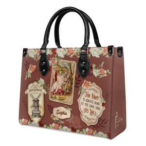 Black Interior -  For Hope Is Always Born At The Same Time As Love NNRZ0903003A Leather Bag