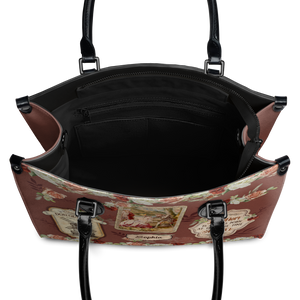 Black Interior -  For Hope Is Always Born At The Same Time As Love NNRZ0903003A Leather Bag