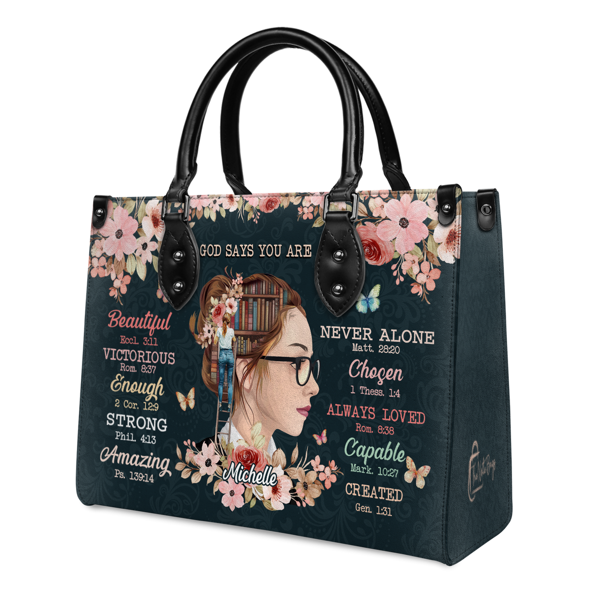 Black Interior -  God Says HHRZ26103949ZO Leather Bag