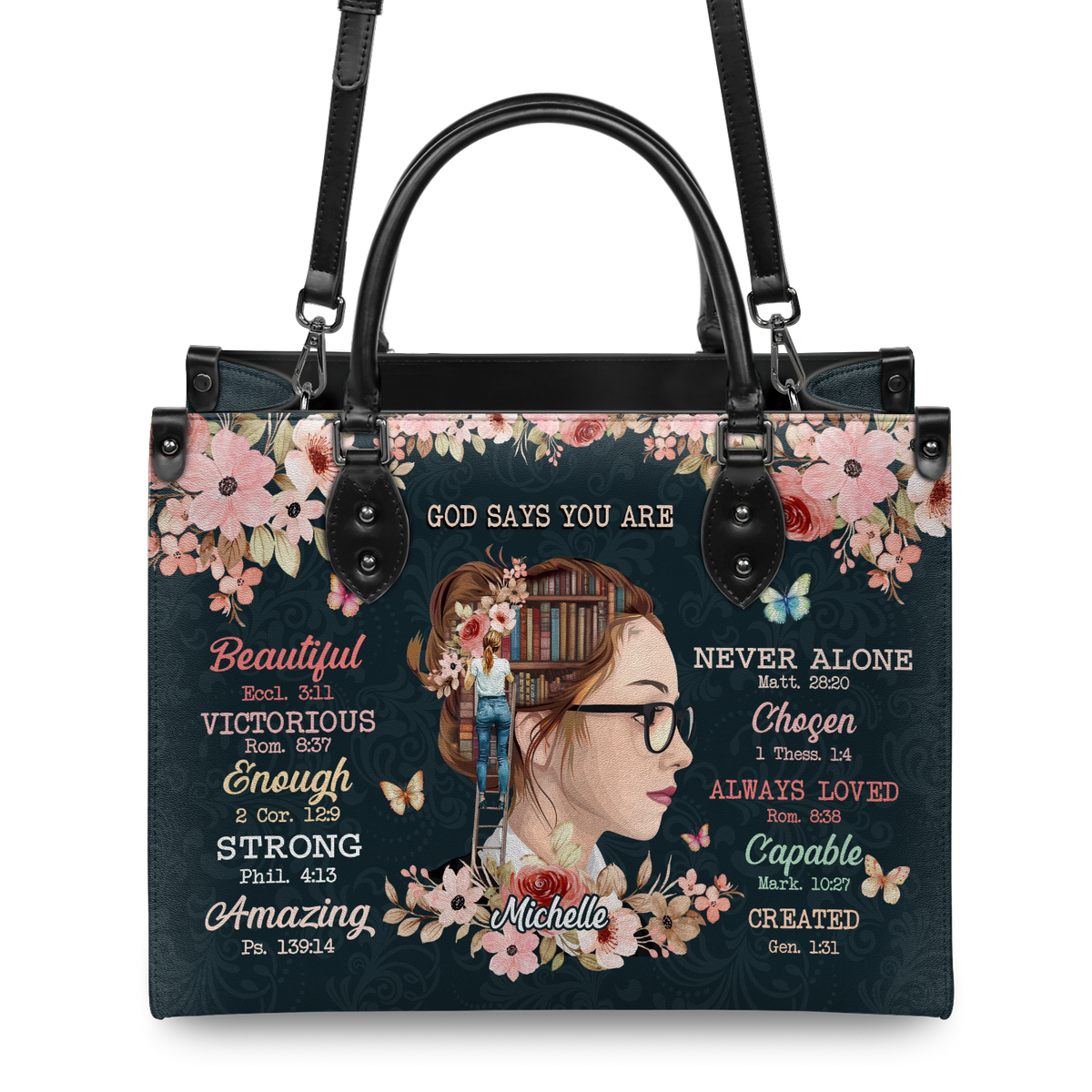 Black Interior -  God Says HHRZ26103949ZO Leather Bag
