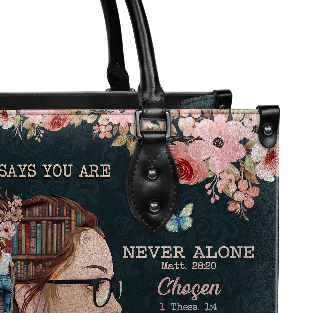 Black Interior -  God Says HHRZ26103949ZO Leather Bag
