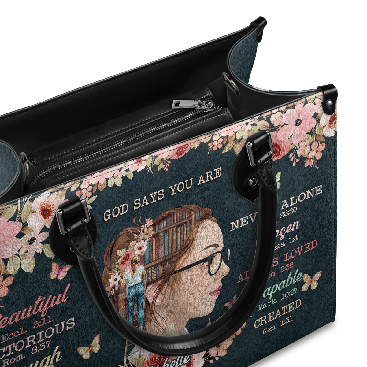 Black Interior -  God Says HHRZ26103949ZO Leather Bag