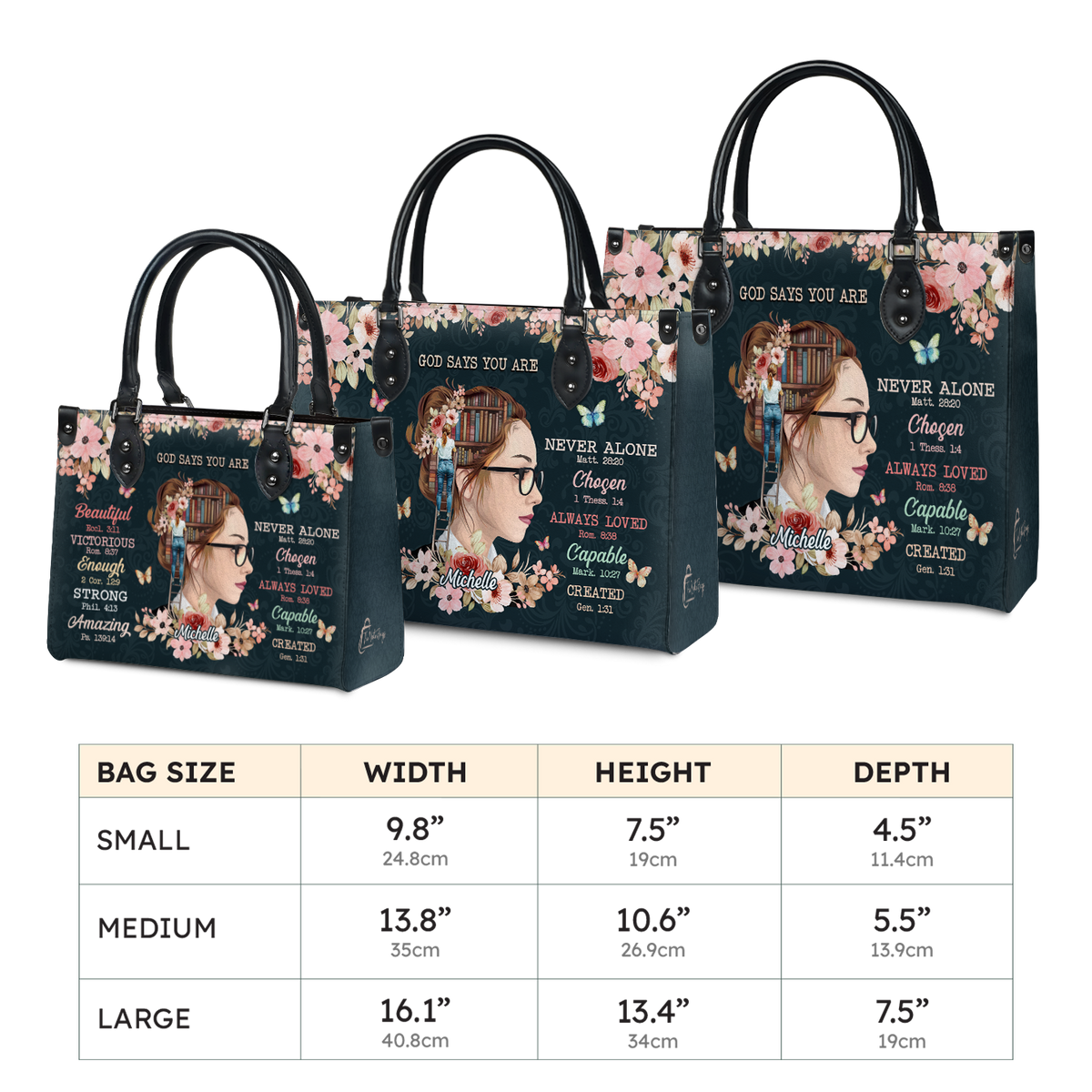 Black Interior -  God Says HHRZ26103949ZO Leather Bag