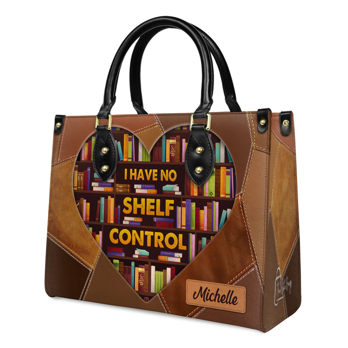 I Have No Shelf Control DNRZ1602002A Leather Bag