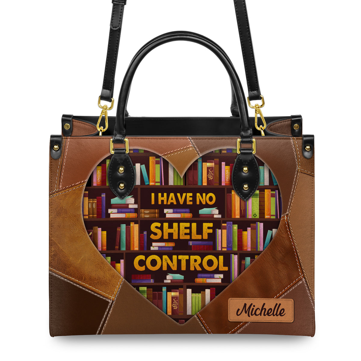 I Have No Shelf Control DNRZ1602002A Leather Bag
