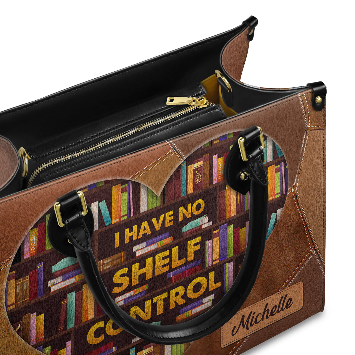 I Have No Shelf Control DNRZ1602002A Leather Bag