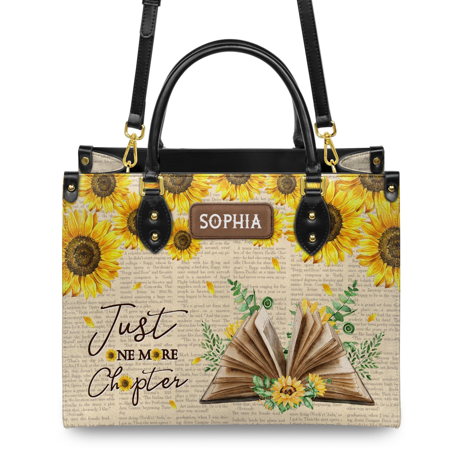 Just One More Chapter NQRZ1802003A Leather Bag - The Note Bags