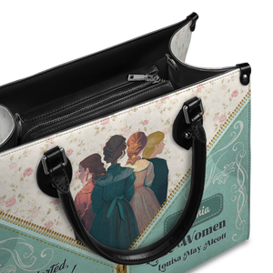 Black Interior -  Little Women Be Comforted Dear Soul NNRZ2102004A Leather Bag