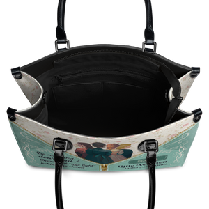 Black Interior -  Little Women Be Comforted Dear Soul NNRZ2102004A Leather Bag