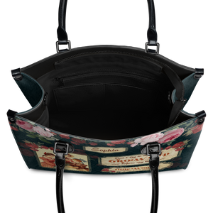 Black Interior -  Little Women Dont Try To Make Me Grow Up Before My Time NNRZ2102002A Leather Bag