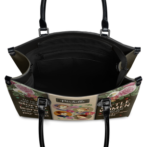 Black Interior -  Little Women Im Not Afraid Of Storms DNRZ2102002A Leather Bag