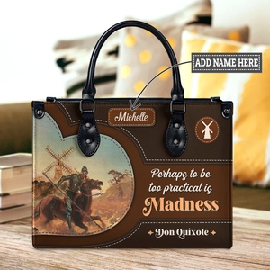 Black Interior -  Perhaps To Be Too Practical Is Madness DNRZ0903003A Leather Bag