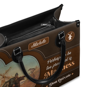 Black Interior -  Perhaps To Be Too Practical Is Madness DNRZ0903003A Leather Bag