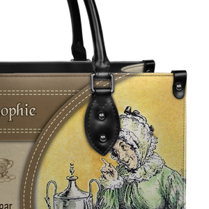 Black Interior -  Pride And Prejudice A Single Man Of Large Fortune Four Or Five Thousand A Year What A Fine Thing For Our Girls NQAY1003001A Leather Bag