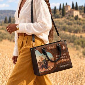 Perhaps To Be Too Practical Is Madness DNRZ0903003A Leather Bag