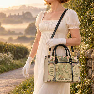 Pride And Prejudice I Could Easily Forgive His Pride NQAY0903004A Leather Bag