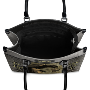 Black Interior -  The Raven Edgar Allan Poe TTLZ1802007A Leather Bag