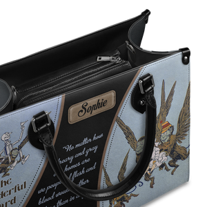 Black Interior -  The Wonderful Wizard Of Oz There Is No Place Like Home NQAY1003005A Leather Bag