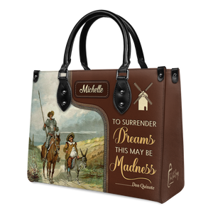 Black Interior -  To Surrender Dreams This May Be Madness NNRZ0903002A Leather Bag