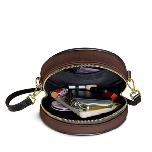 A House Is Not A Home Without Books And Cats HHRZ12083733KW Circle Crossbody Bag