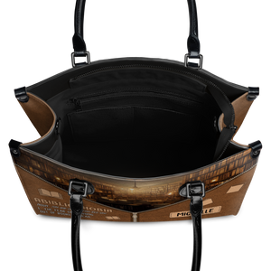 Black Interior -  Abibliophobia Noun HHRZ03083226AI Leather Bag