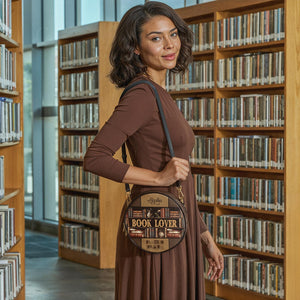 Book Lover HHRZ12085920OK Circle Crossbody Bag