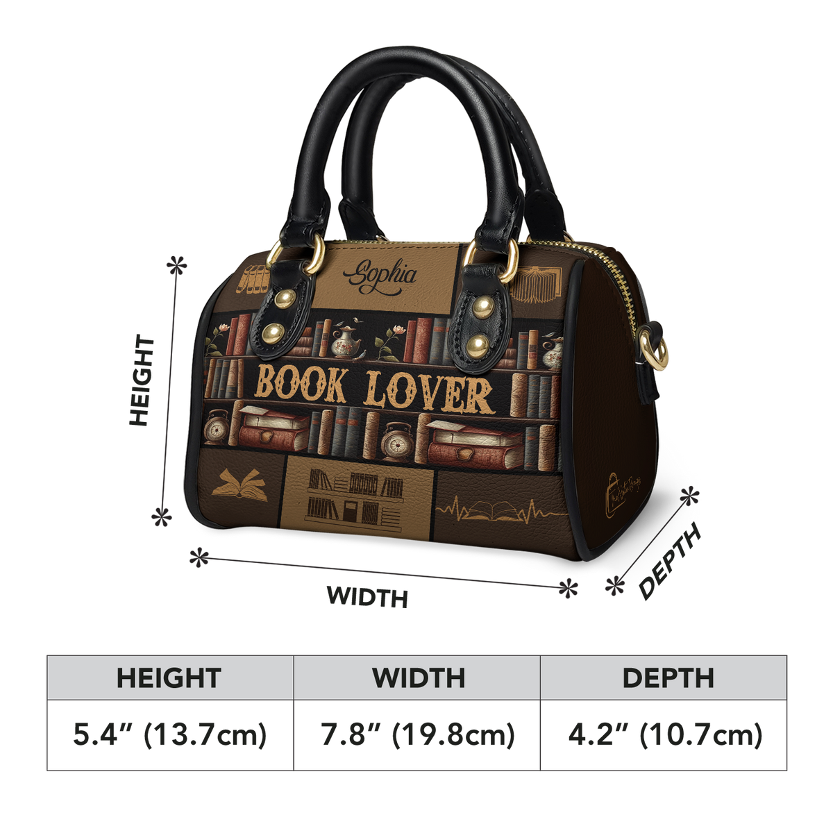 Book Lover DNRZ23089450ZW Mini Satchel