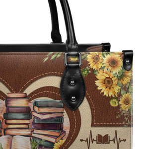 Black Interior -  Book Nerd HTRZ20118989IS Leather Bag