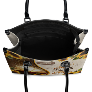 Black Interior -  Books May Well Be The Only One True Magic NQAY1702003A Leather Bag