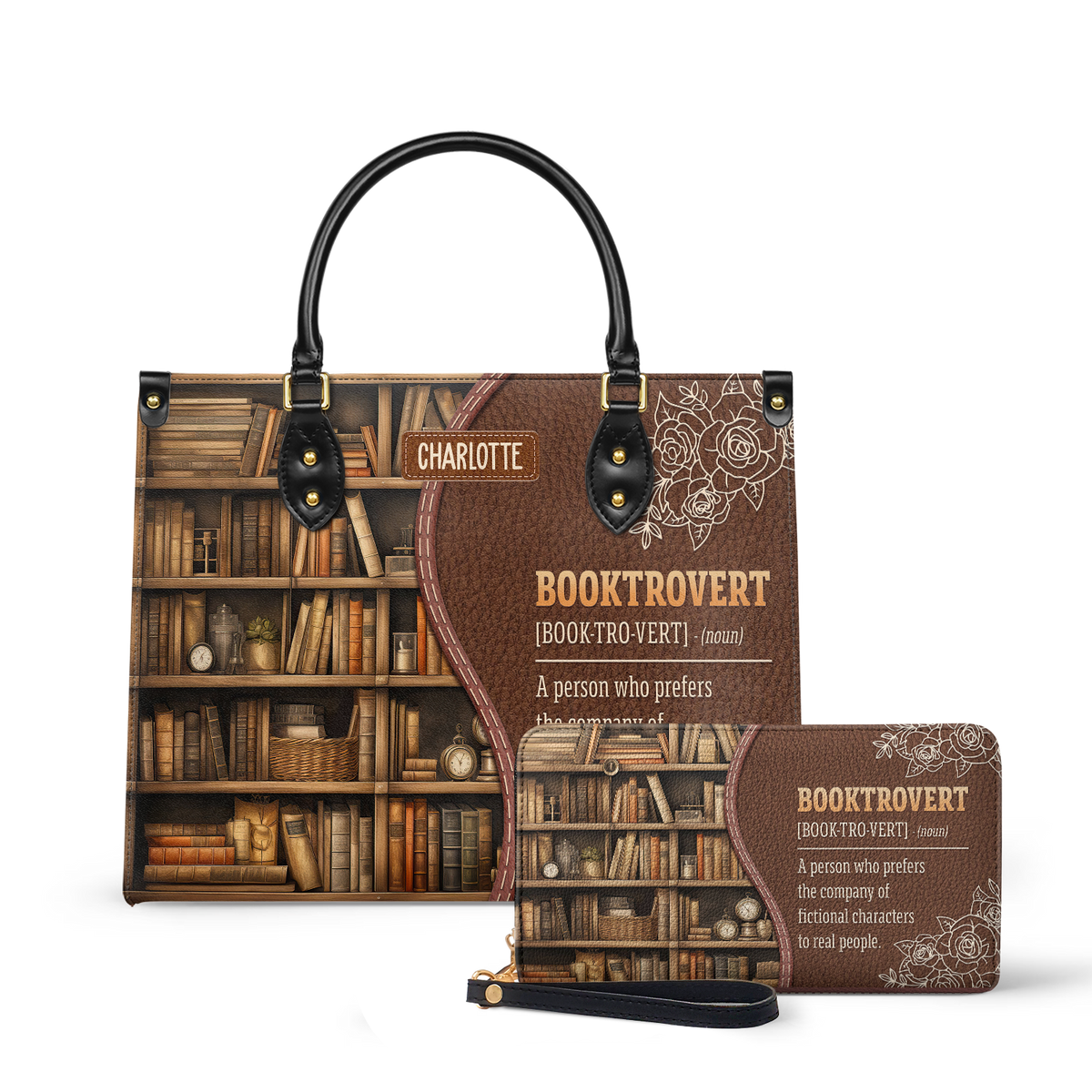 Booktrovert Noun HHRZ17016160GX Leather Bag