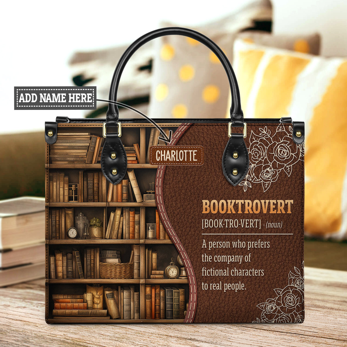 Booktrovert Noun HHRZ17016160GX Leather Bag - The Note Bags