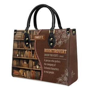 Booktrovert Noun HHRZ17016160GX Leather Bag