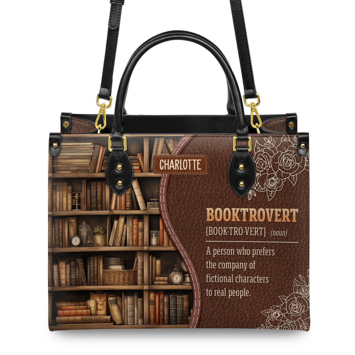Booktrovert Noun HHRZ17016160GX Leather Bag