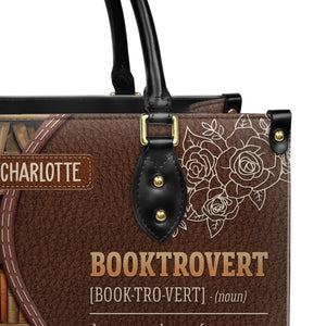 Booktrovert Noun HHRZ17016160GX Leather Bag