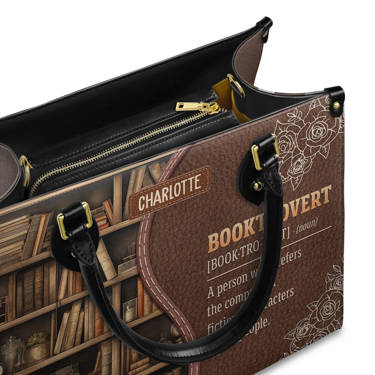 Booktrovert Noun HHRZ17016160GX Leather Bag