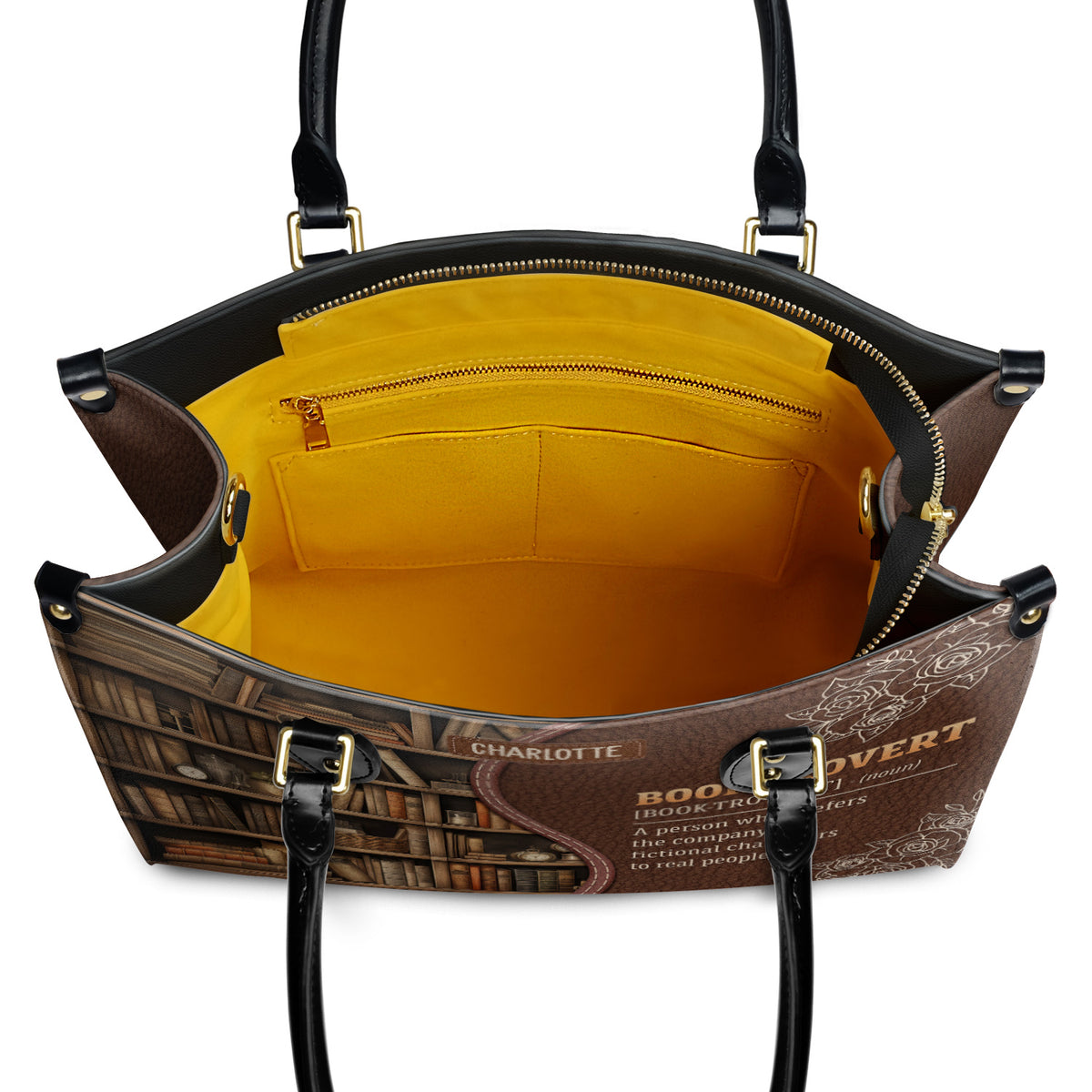 Booktrovert Noun HHRZ17016160GX Leather Bag