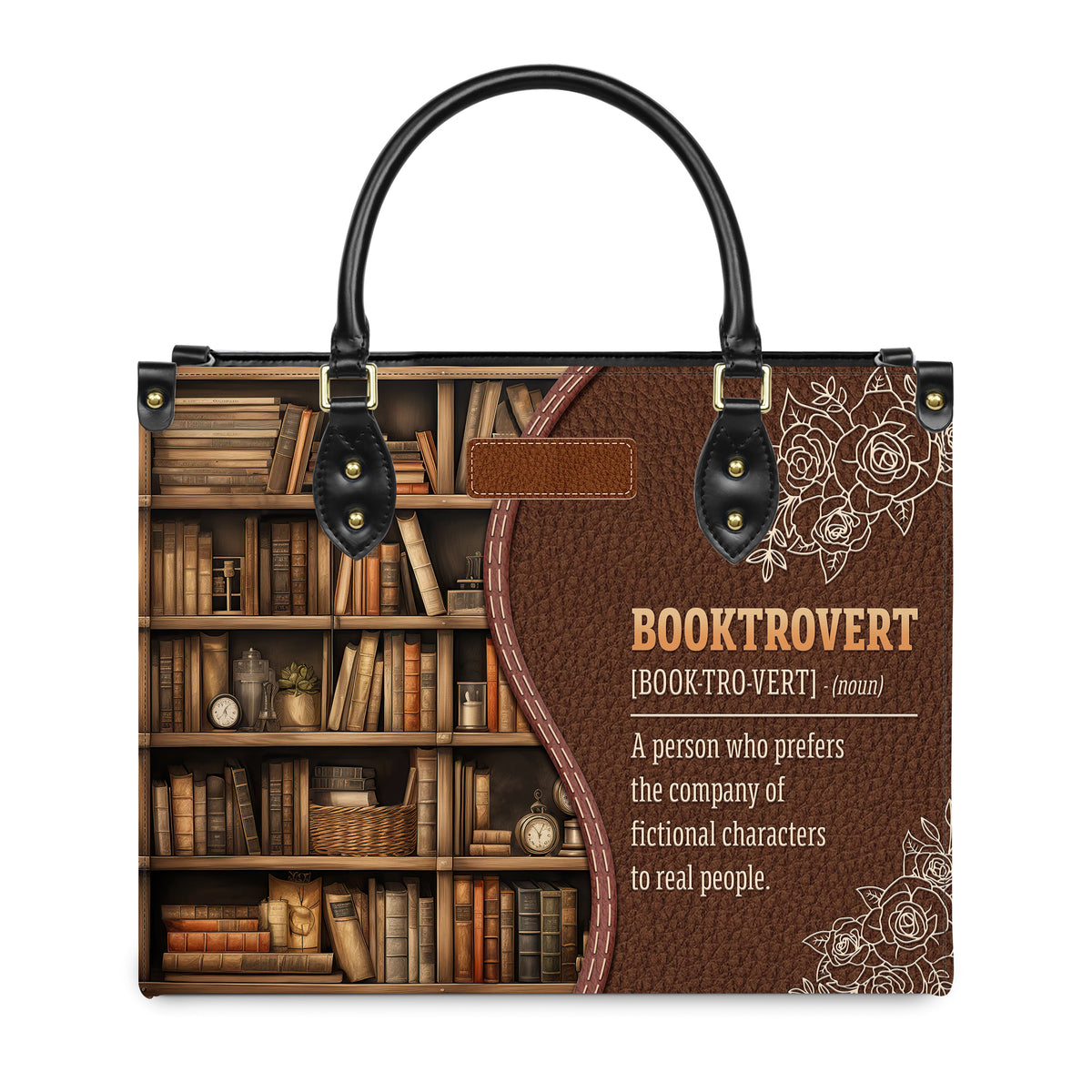 Booktrovert Noun HHRZ17016160GX Leather Bag