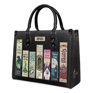 Black Interior -  Children Books HHRZ25100697KT Leather Bag