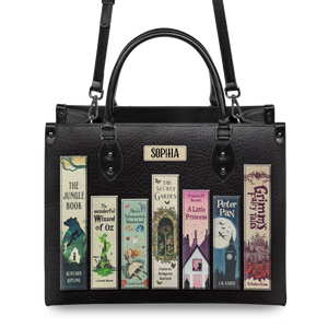 Black Interior -  Children Books HHRZ25100697KT Leather Bag