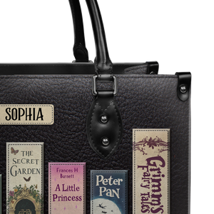 Black Interior -  Children Books HHRZ25100697KT Leather Bag