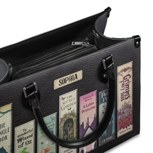 Black Interior -  Children Books HHRZ25100697KT Leather Bag