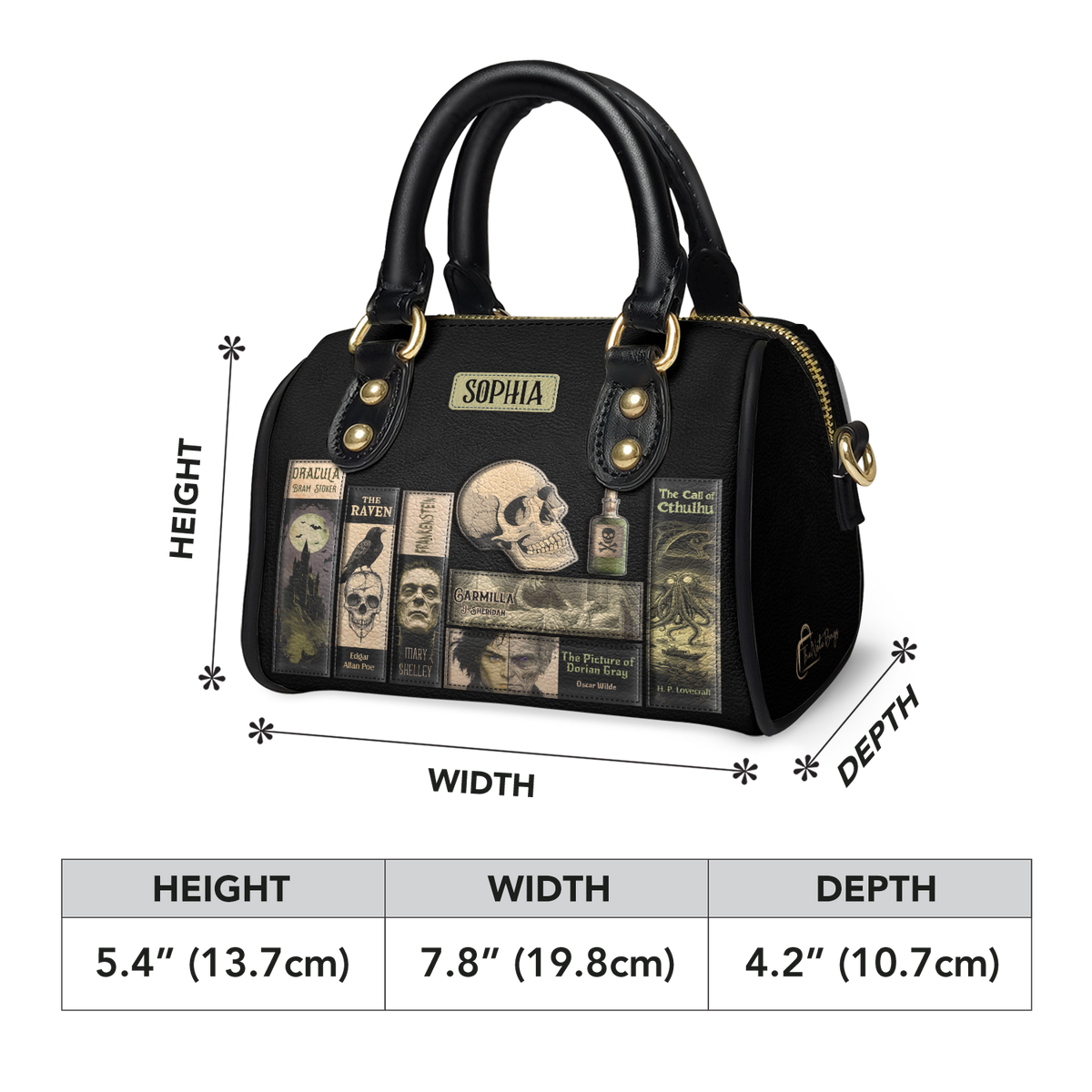 Horror Books HHRZ28103761BC Mini Satchel