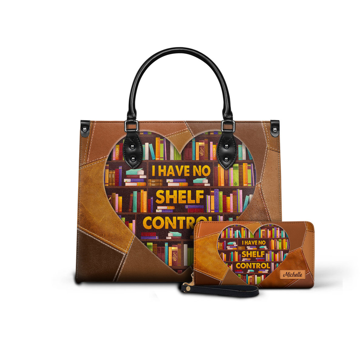 Black Interior -  I Have No Shelf Control DNRZ1602002A Leather Bag