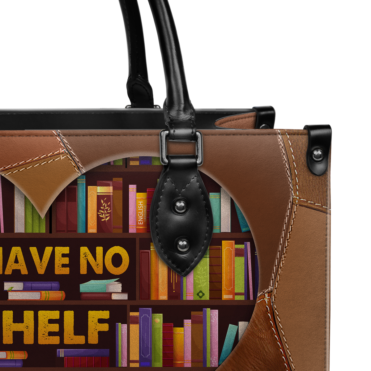 Black Interior -  I Have No Shelf Control DNRZ1602002A Leather Bag