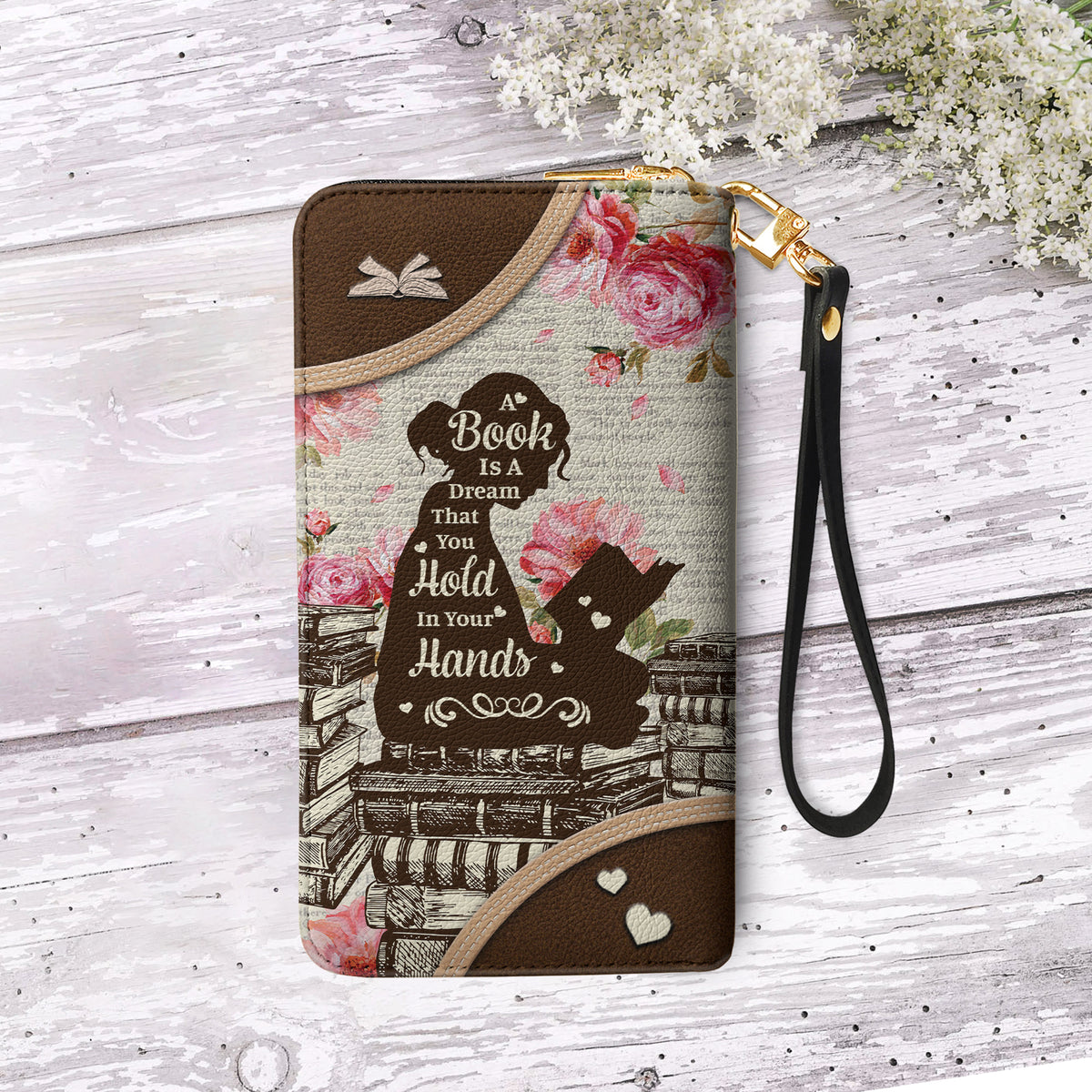 A Book Is A Dream That You Hold In Your Hands HHRZ01082307QV Wallet Bundle