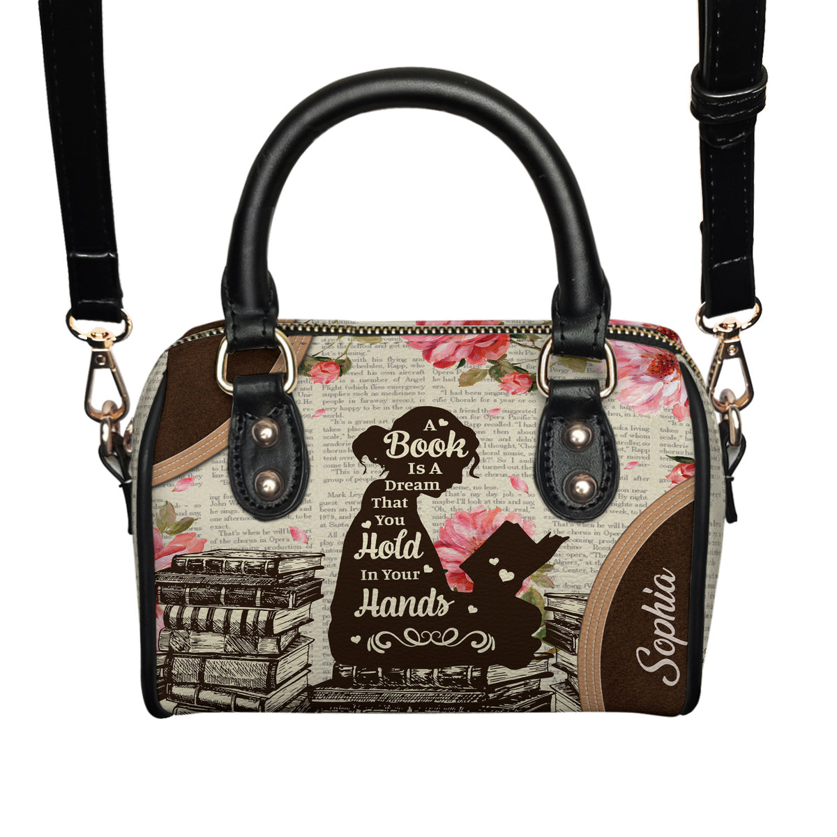 A Book Is A Dream That You Hold In Your Hands DNRZ23084477SQ Mini Satchel