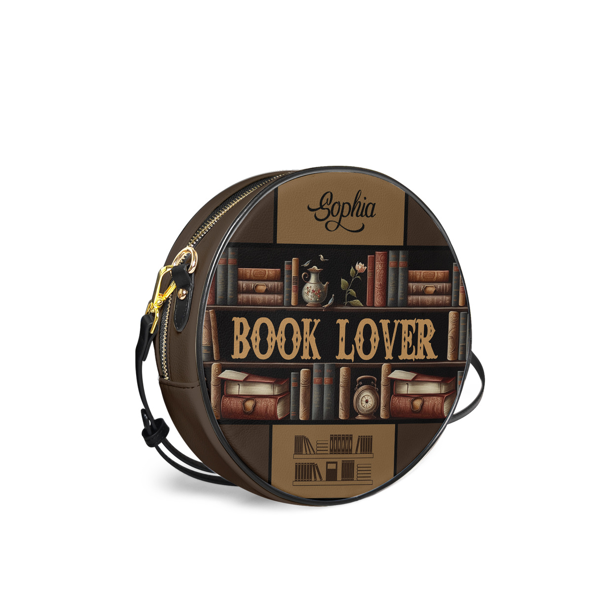 Book Lover HHRZ12085920OK Circle Crossbody Bag