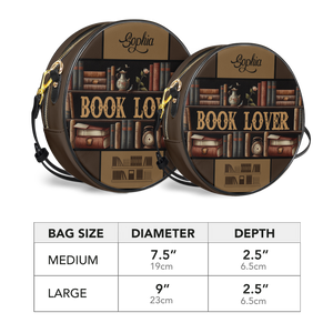 Book Lover HHRZ12085920OK Circle Crossbody Bag